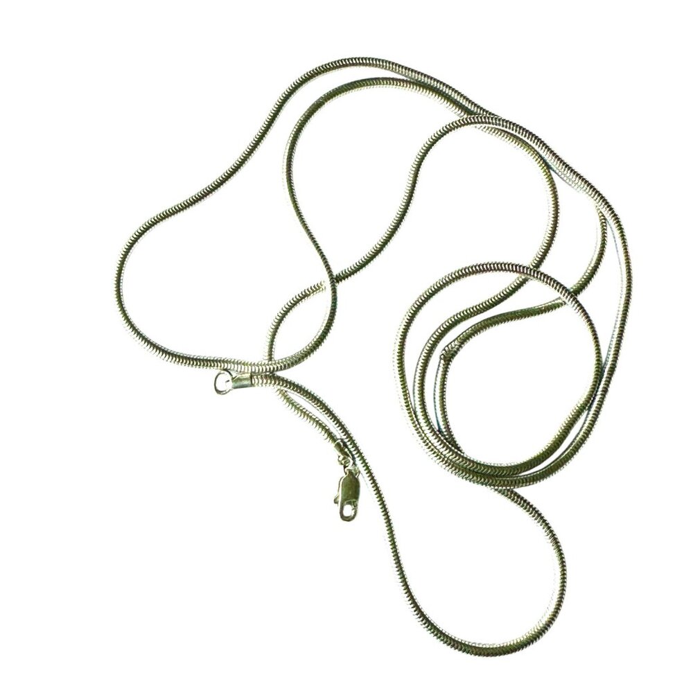 LAGOS Sterling Silver Long Chain.
